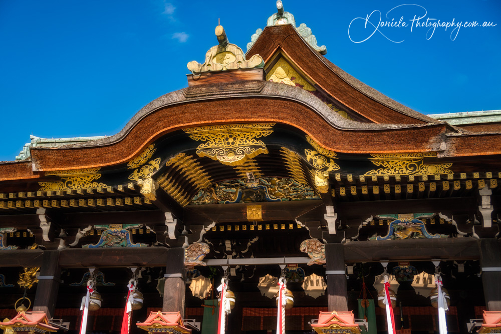 Poet's Festival Kitano Tenmangu Shrine in Kyoto Architecture